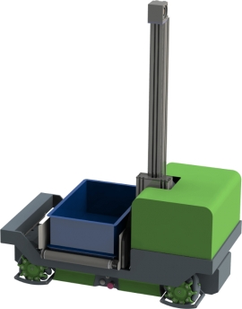 Lastmodul Hub für Kleinladungsträger (600 x 400 mm)